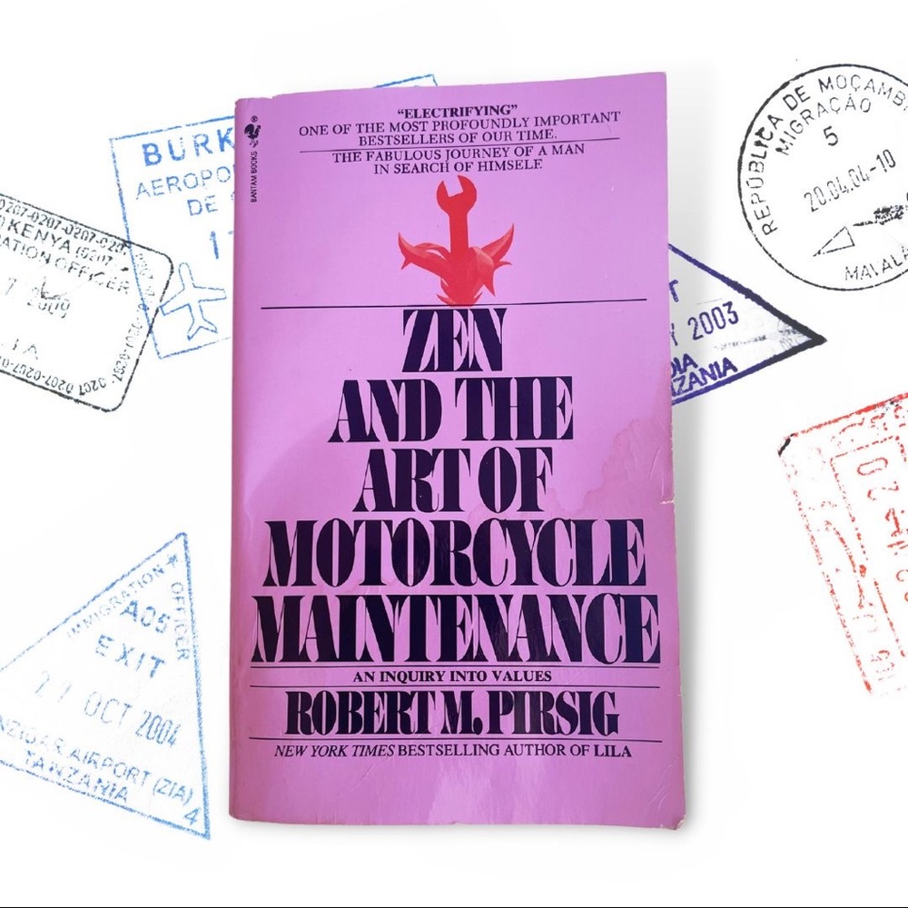 📖 1980s Zen and the Art of Motorcycle Maintenance by Robert M. Pirsig
